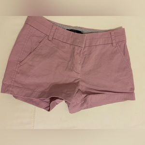 Jcrew lilac chino shorts
